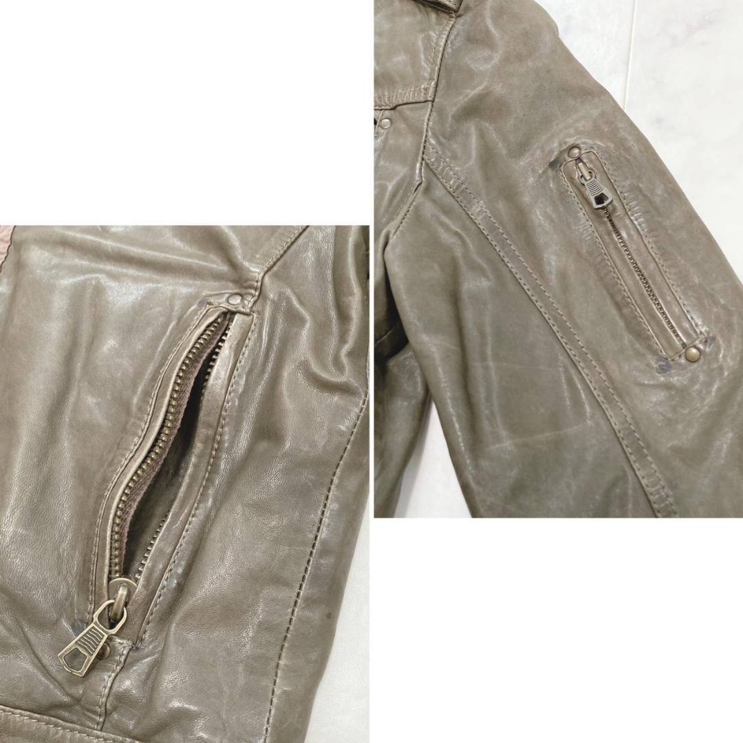 シングルライダースジャケット