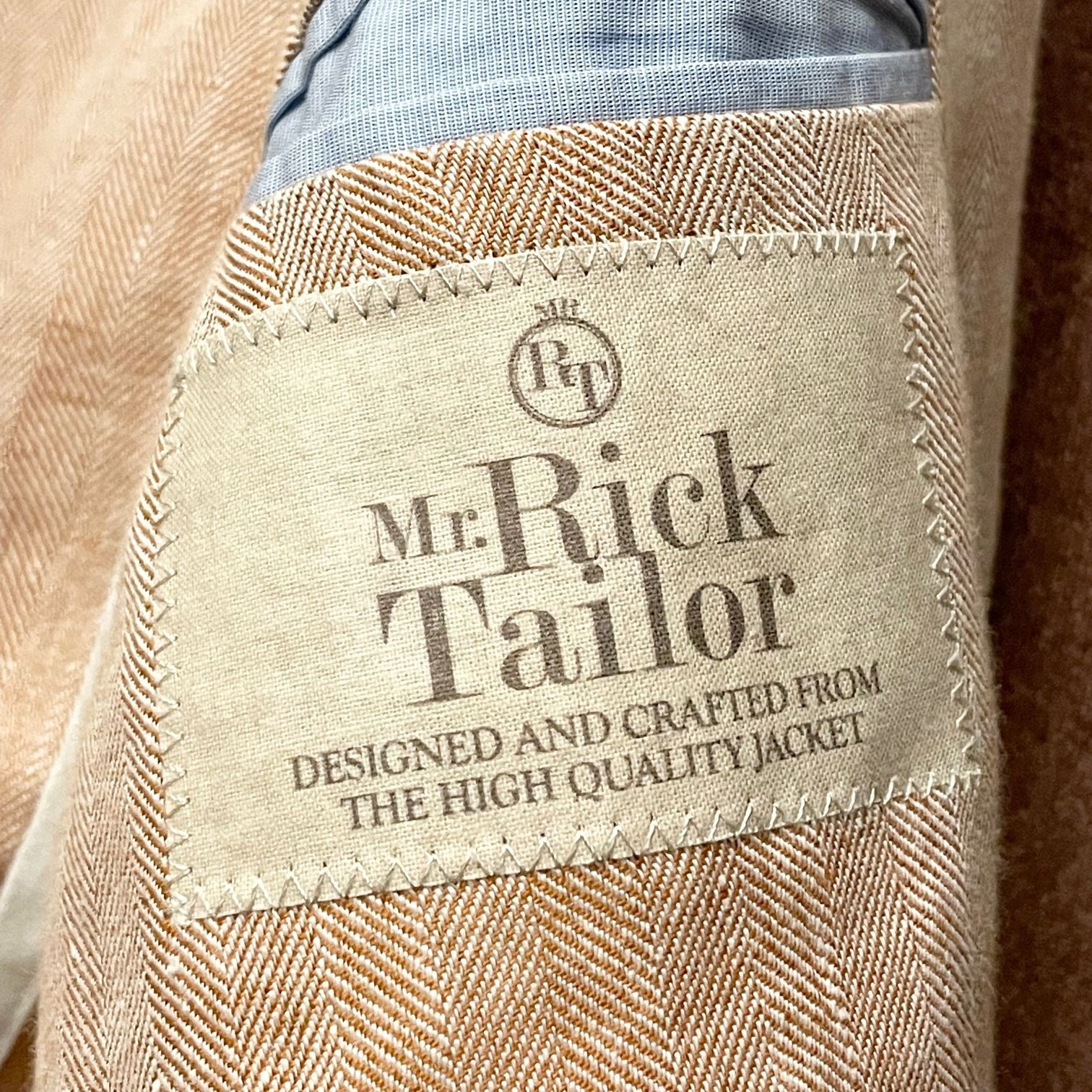BEAMS 取り扱い】 MADE IN ITALY製 Mr.Rick Tailor リネンテーラード