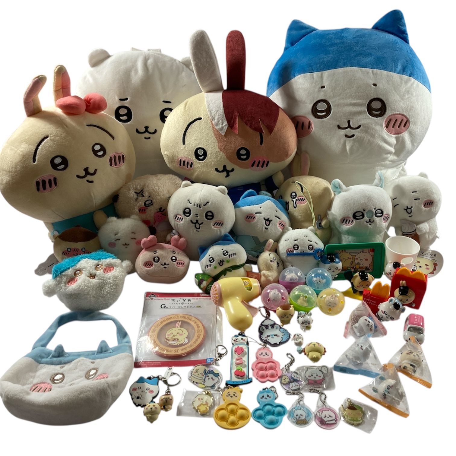 ☆ ちいかわ グッズ 大量 約54点 まとめ商品 BIGぬいぐるみ ハッピー 
