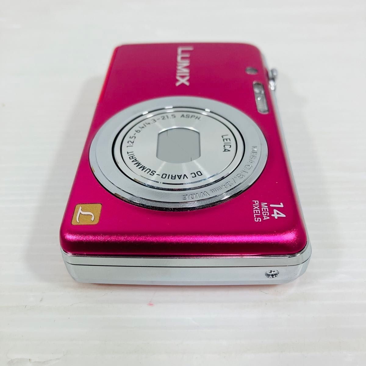 美品】 Panasonic パナソニック LUMIX FH6 PINK コンパクトデジタル