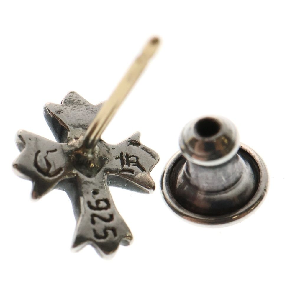 クロムハーツ　No2 CH CRS/CHクロススタッド　ピアス(あんしん鑑定済) CHROME HEARTS クロムハーツ（原本無） No2 CH CRS CHクロス