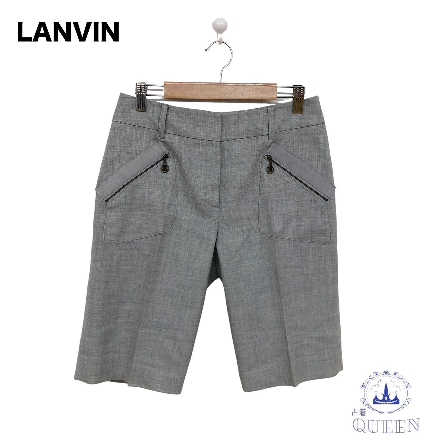 新品 未使用 値下げ ランバン ハーフジップ 訳アリ】 LANVIN ランバン