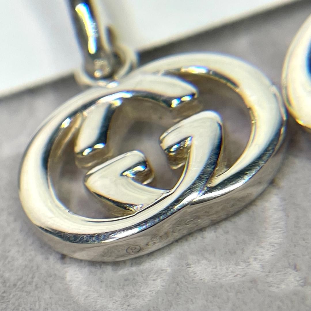 GUCCI / グッチ GGロゴ ピアス シルバー925 GUCCI シルバーピアス 花