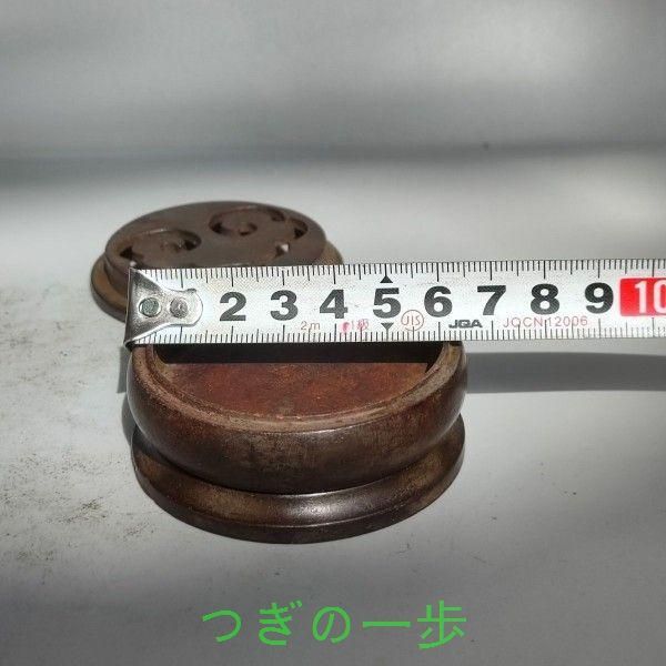 銅 細工 寿星薫香炉 茶道具 香道具 装飾品 工芸品 置物 銅製 『檀香炉』 三足炉鼎 香薫炉 香道具 茶道具 工芸品 置物