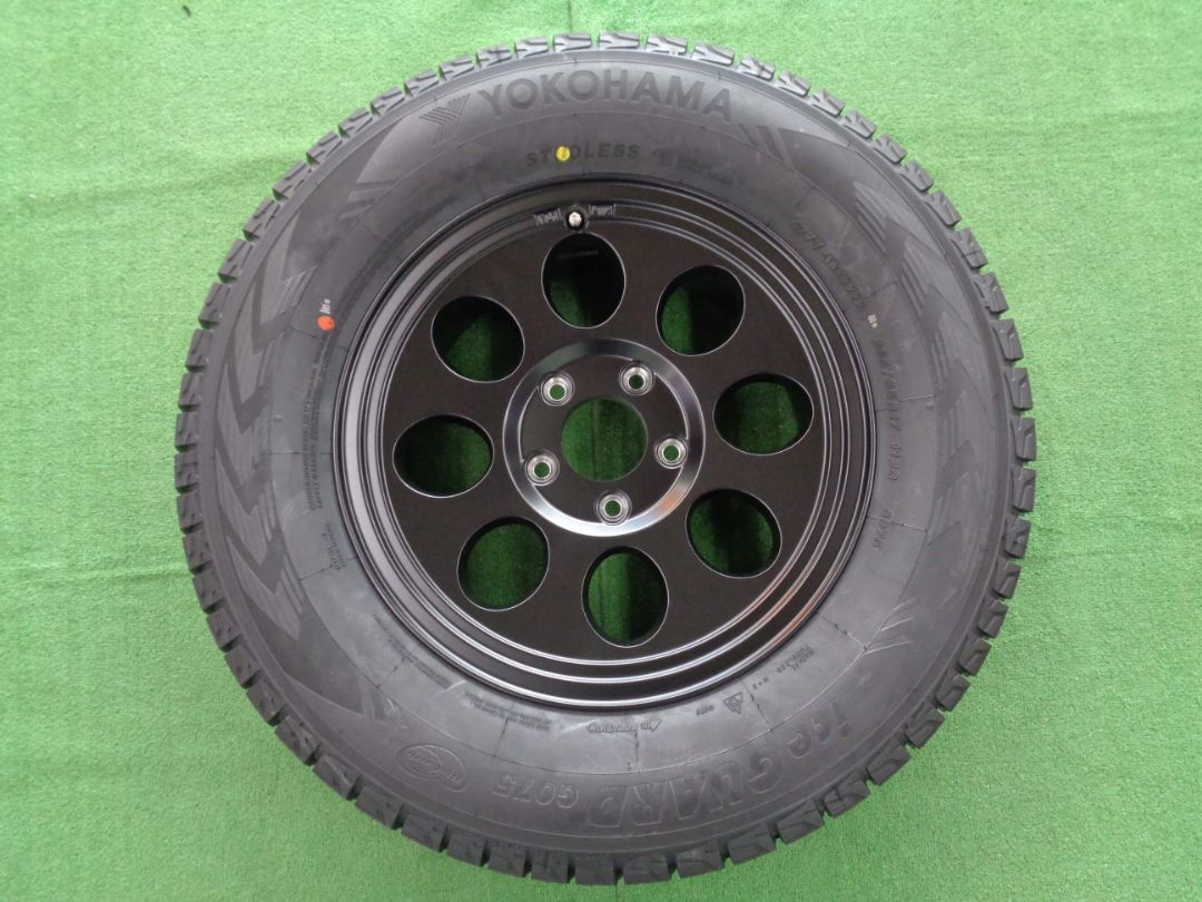 ジープ ラングラー ヨコハマ アイスガード G075 265 65R17 スタッドレスセット 17インチ ジムライン タイプ2 神奈川県