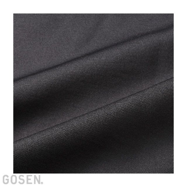 ゴーセン 2025FW新商品 裏起毛ストレッチパーカー W2542 ホワイト