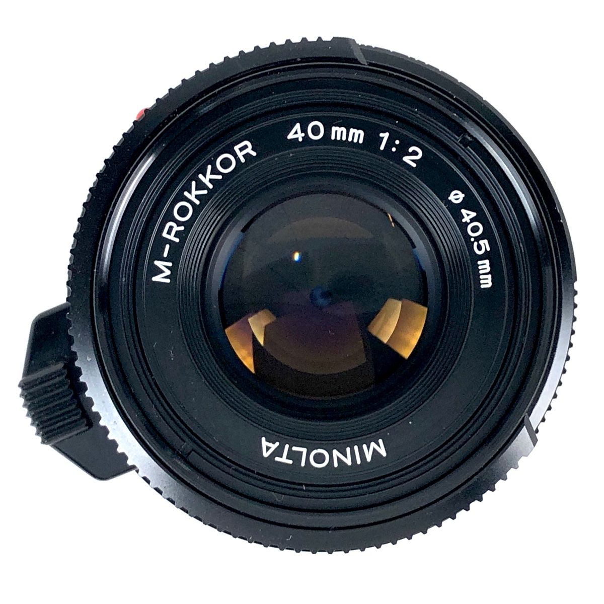 ミノルタ MINOLTA M-ROKKOR 40mm F2 ライカ Mマウント レンジファインダーカメラ用レンズ 【中古】