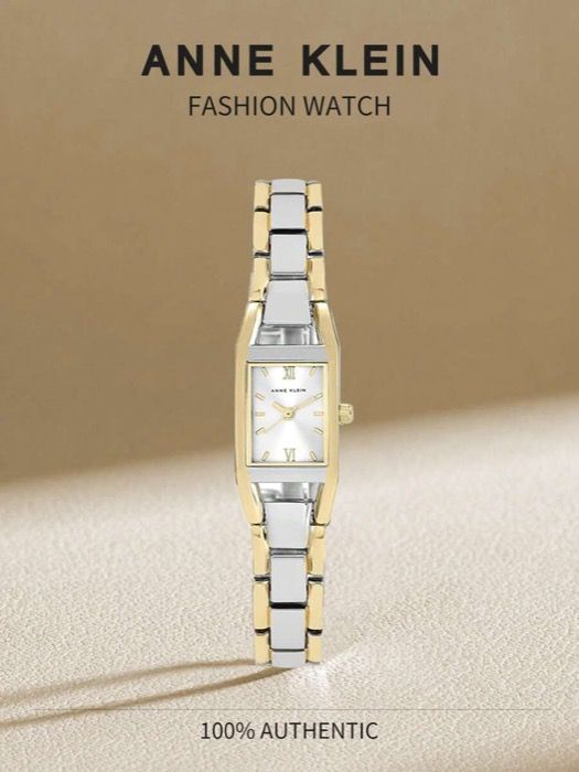 腕時計 レディース クォーツ レディース スリム クォーツウォッチ ツートン ステンレススチール ブレスレットウォッチ シルバートーンダイヤル レディース カジュアル アナログ 長方形ウォッチ 30M防水