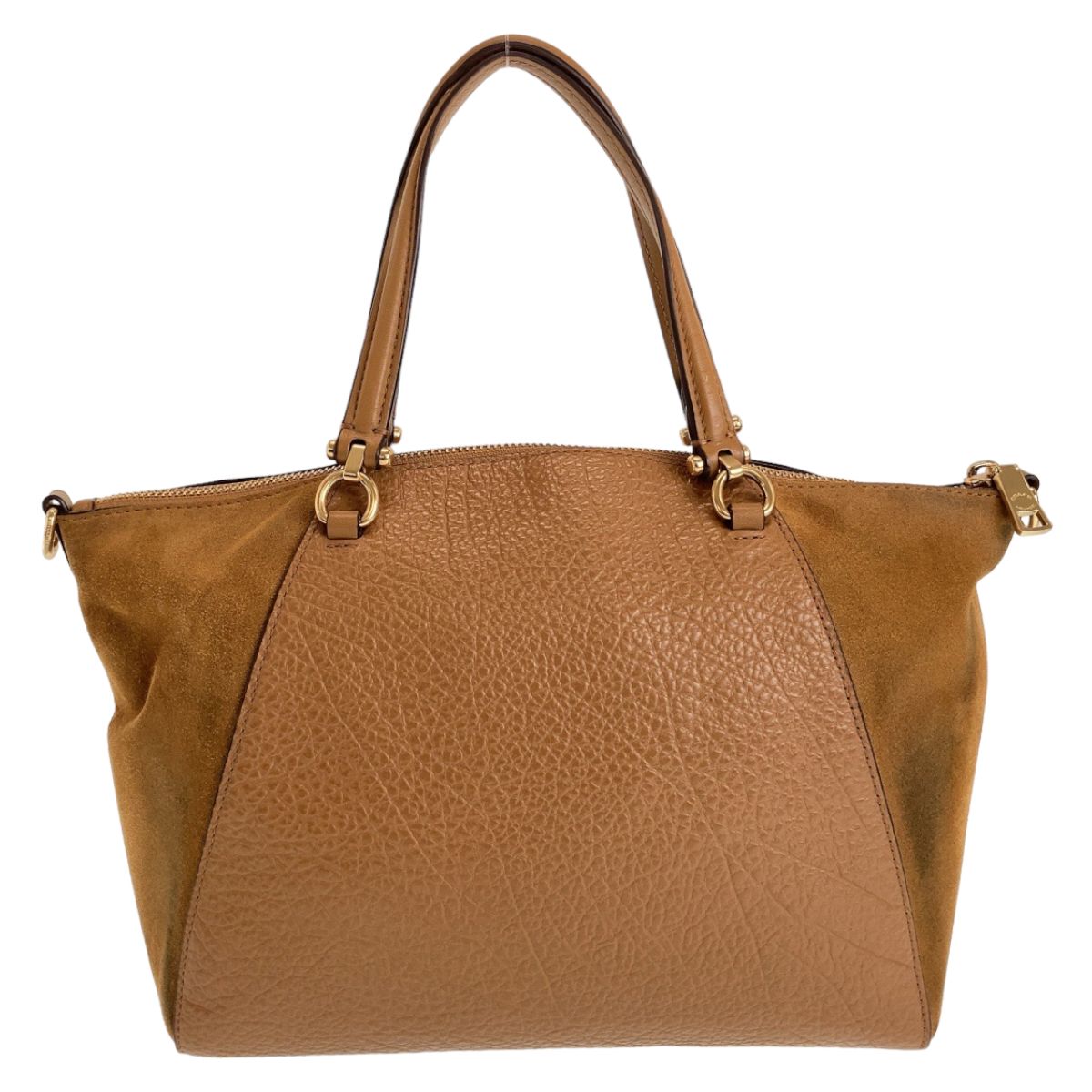 coach コーチ ハンドバッグ ブラウン キャメル COACH コーチ ライト 