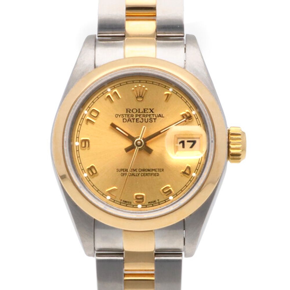 【1年保証】ロレックス ROLEX デイトジャスト 腕時計 S番 1993年式 アラビア数字 オーバーホール済 ギャランティ ステンレススチール 中古