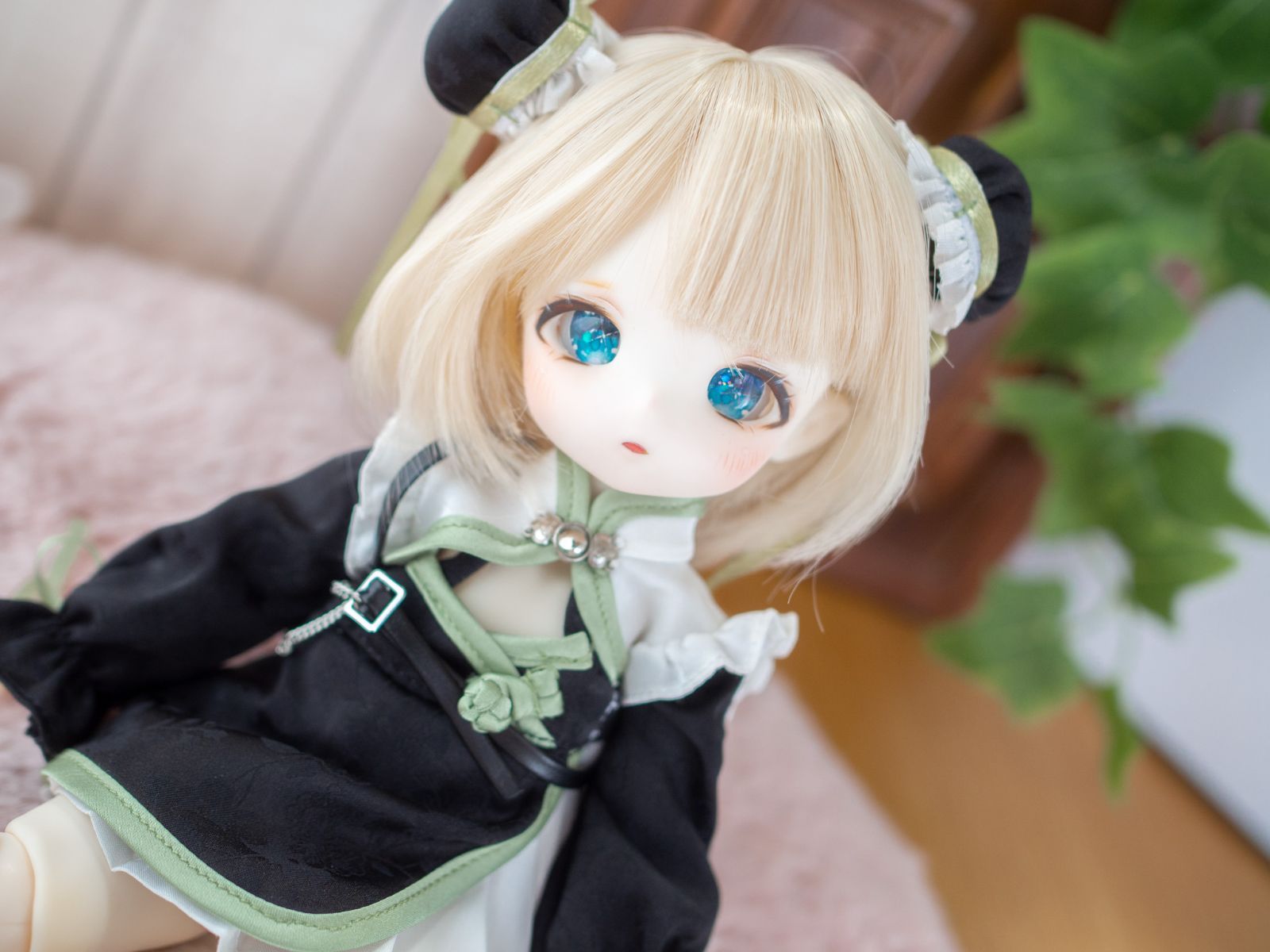 TinyFox X-02 カスタムヘッド＋おまけレジンアイ ハンドメイド ドール - メルカリ