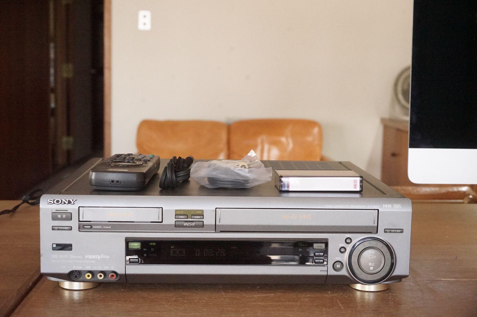 SONY WV-ST1 S-VHSハイファイステレオハイエイト“ダブルビデオ” - 通販