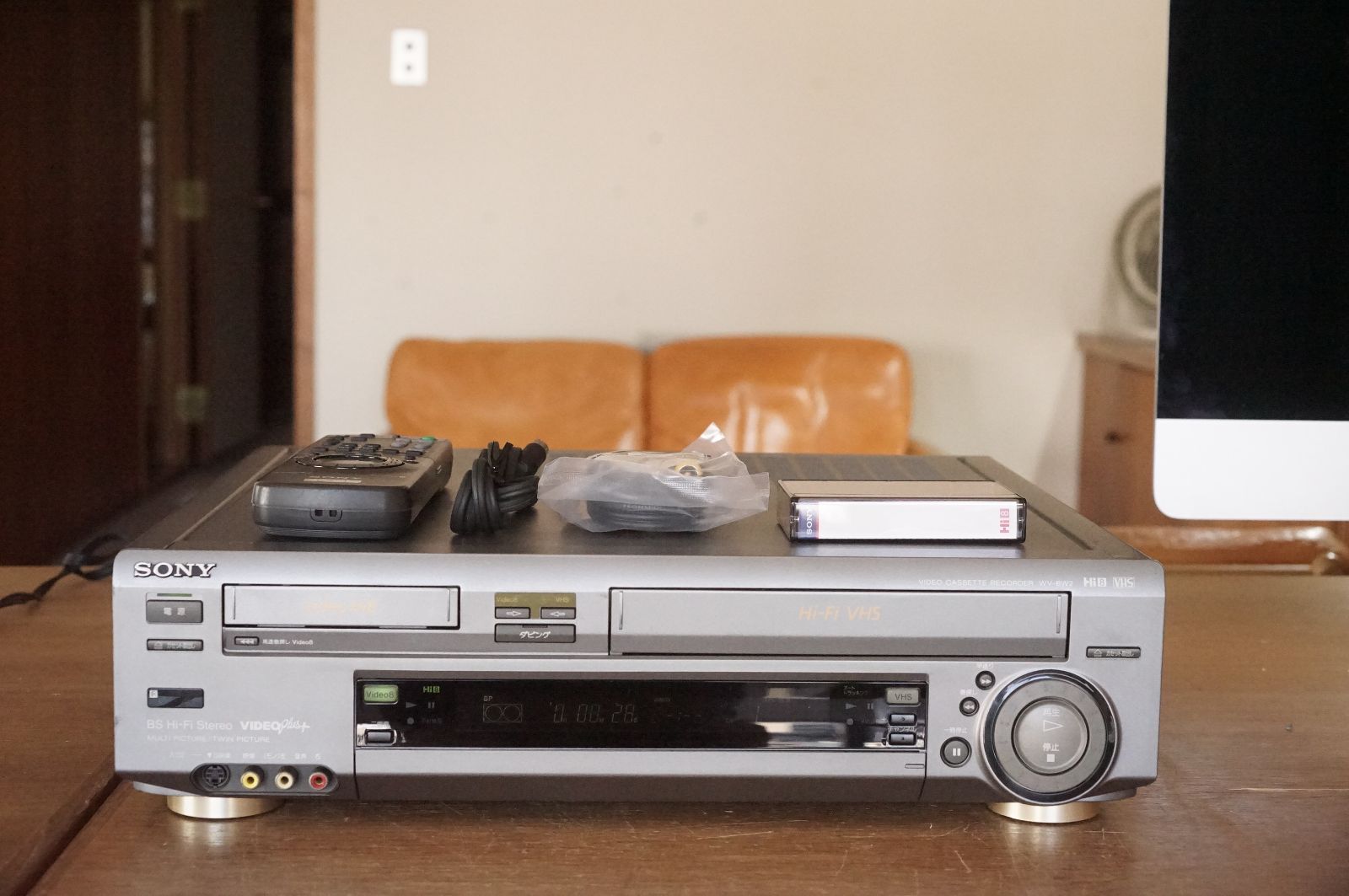 SONY WV-H2 ８ミリビデオデッキ+VHS デッキ - その他