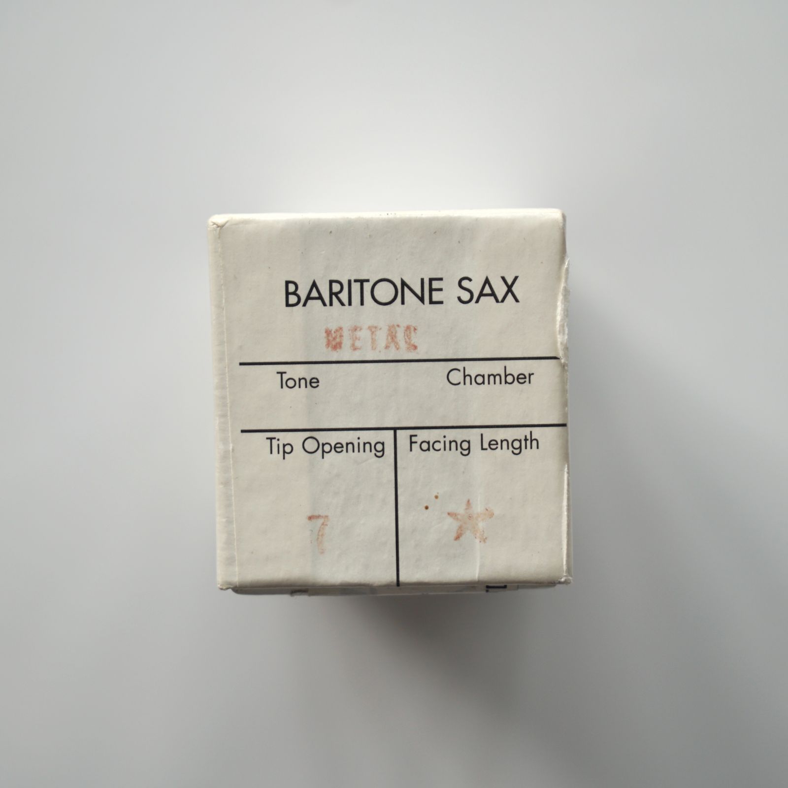 バリトンサックスマウスピース