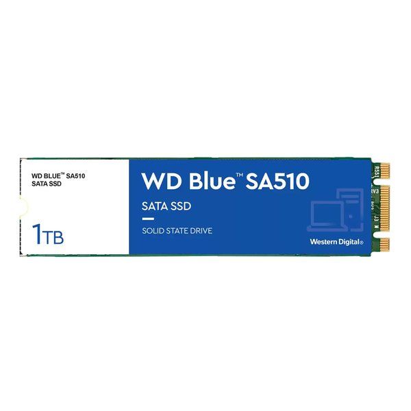 【新品】Western Digital  ウエスタンデジタル 内蔵SSD PCI-Express接続 M.2 SATA 1TB WDS100T3B0B (2559695)