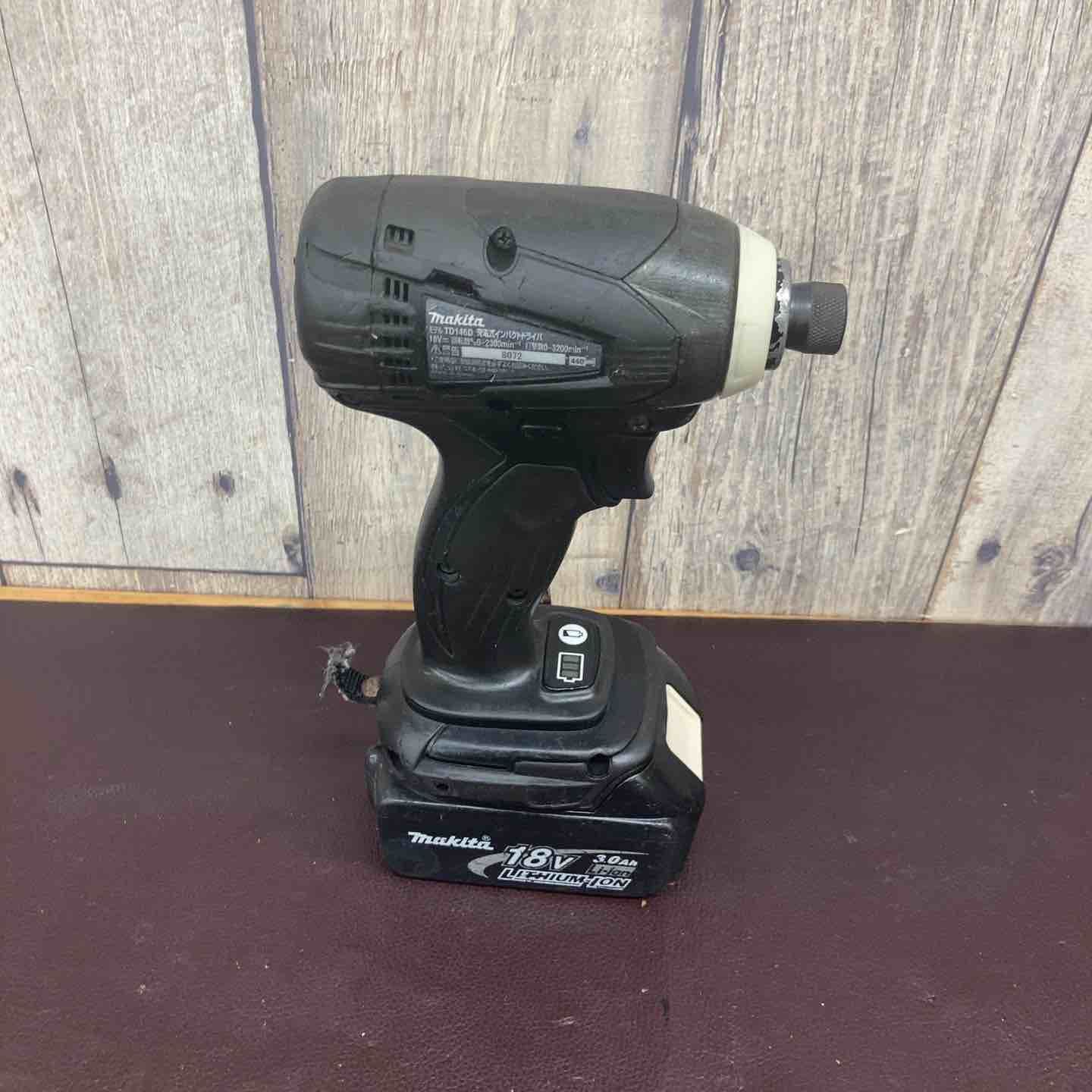品 マキタ makita 18V コードレスインパクトドライバー TD146DZB おまけバッテリー1個付属 東大和店