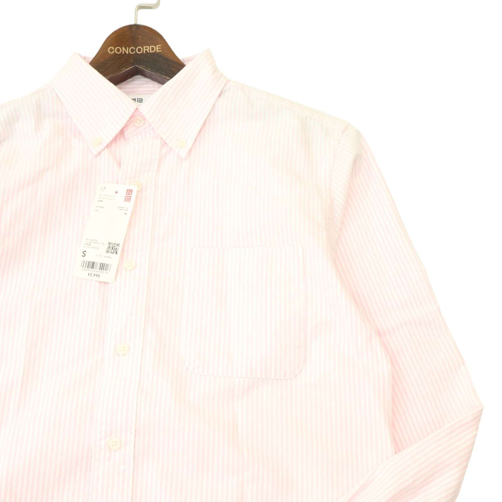 新品 22SS】 UNIQLO ユニクロ 通年 長袖 ボタンダウン