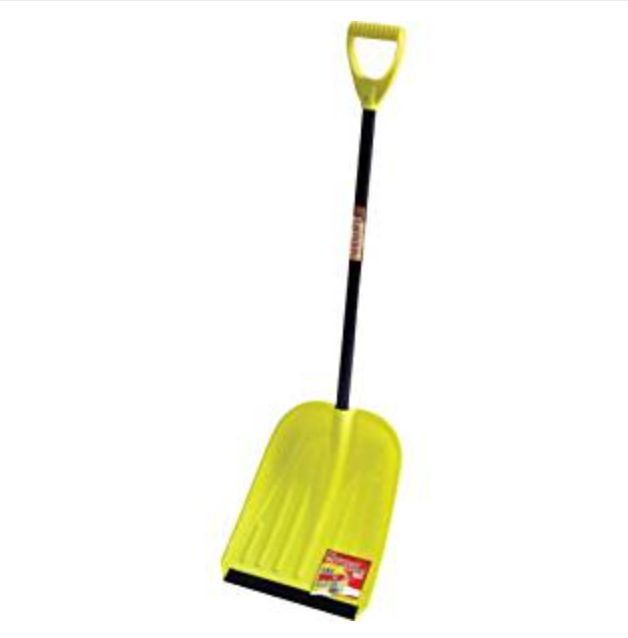 浅香工業 プラ雪スコップ ポリカ先板付 スコップ 軽量 車載 除雪 キャンプ 即配達 北海道 九州エリア用