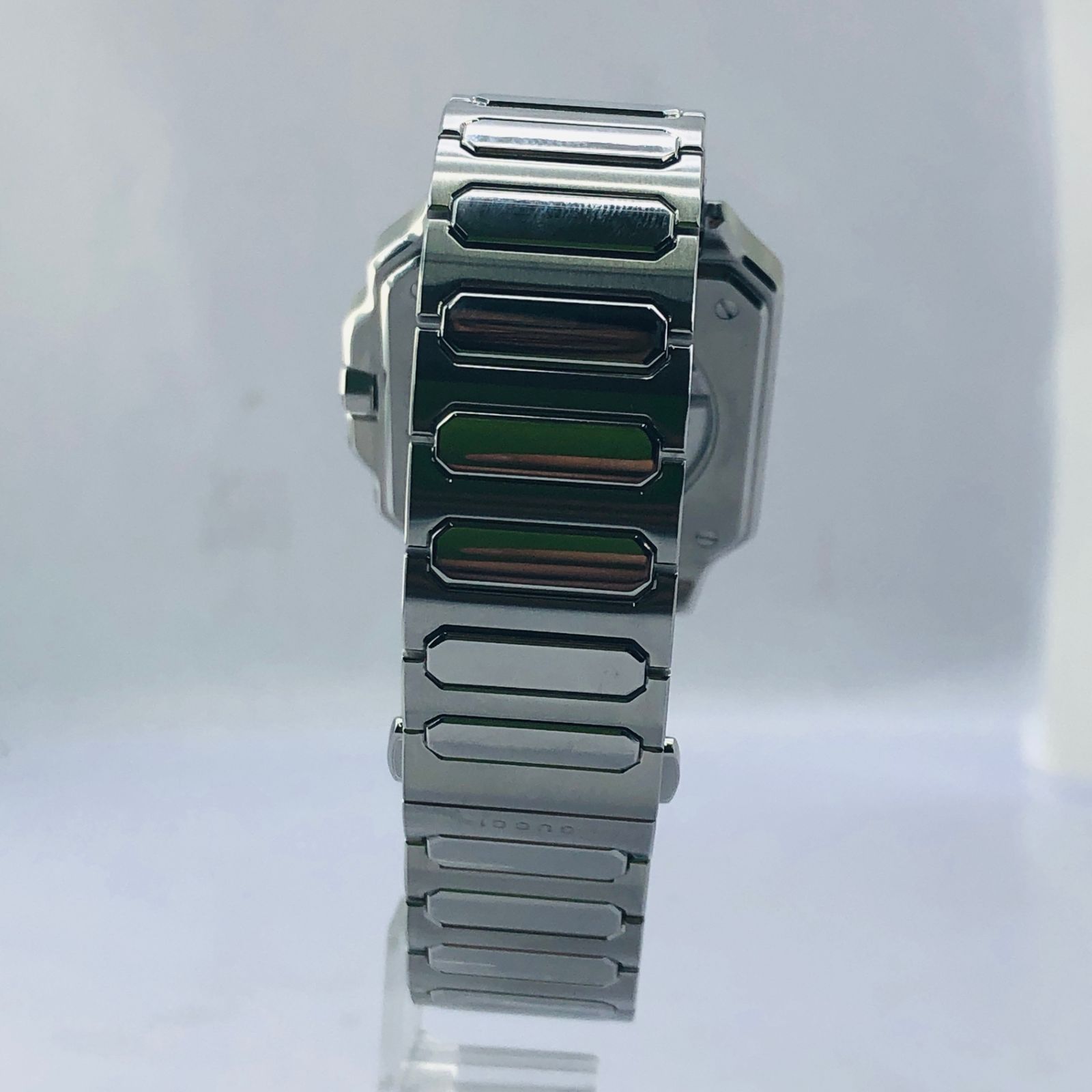 ○GUCCI G-フラット ステンレススチール 36mm ブラックダイヤル
