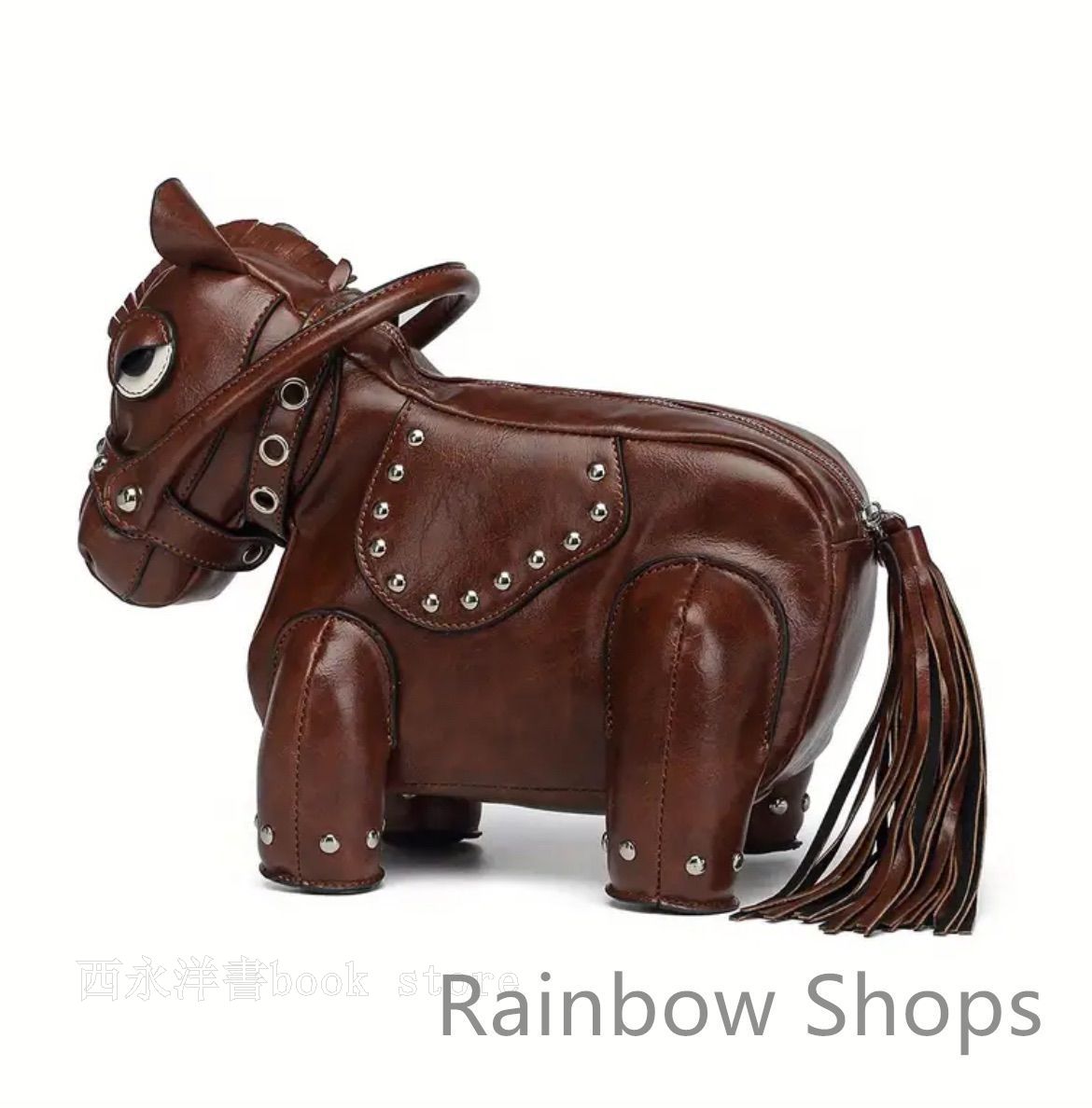 ロラライハリス♡ブラックWデニム♡刺繍のワンハンドル巾着バッグ