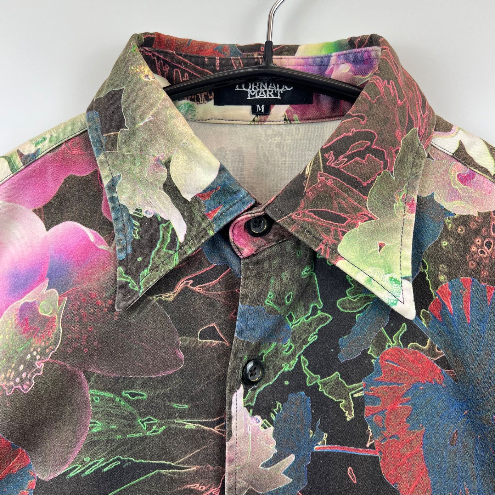 トルネードマート TORNADO MART 花柄 シャツ トルネードマート 透け