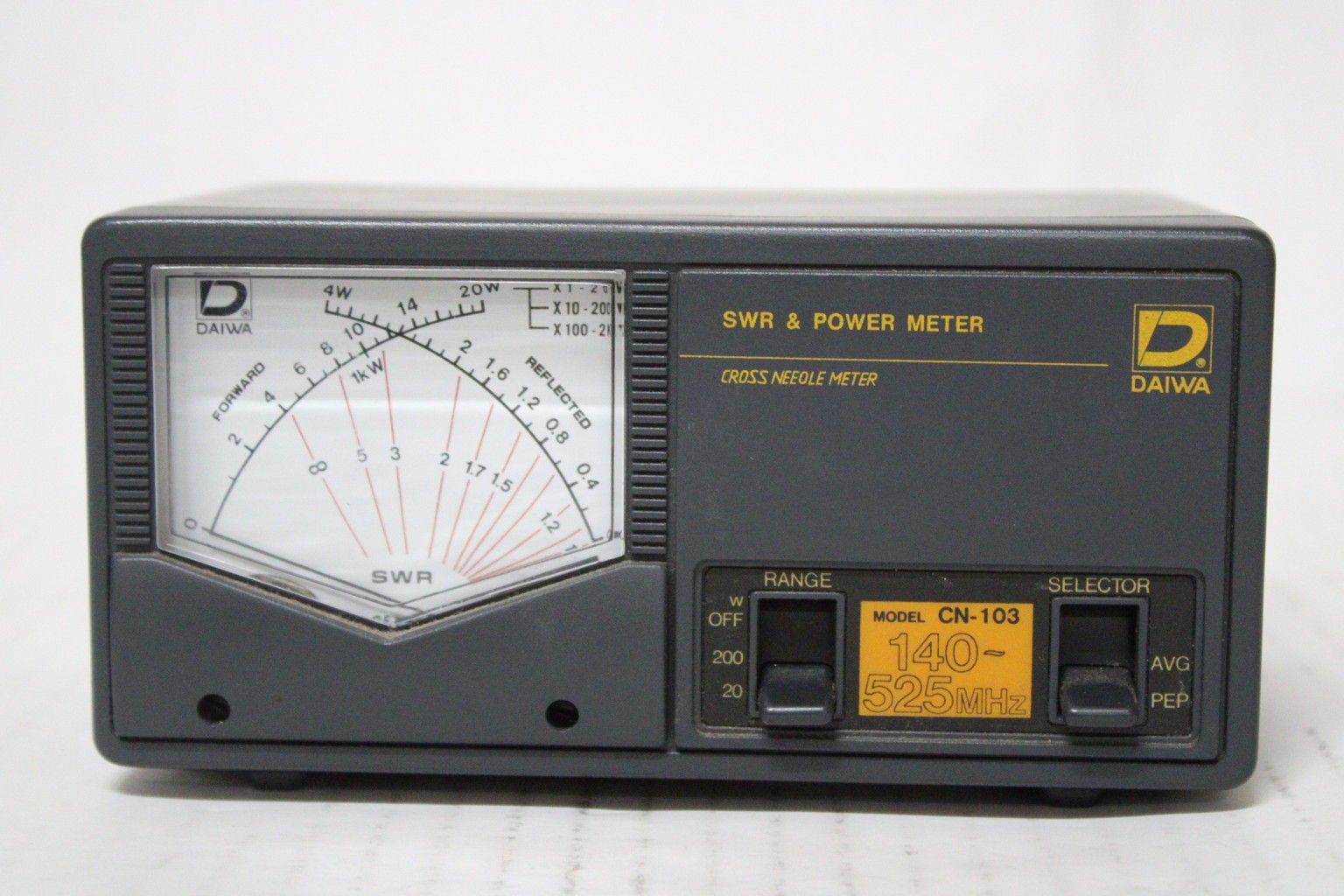 現状品 ダイワ パワー計 CN-103 SWR-パワーメーター DAIWA アマチュア 無線機 ITM4CTPGBY08-D-A01-byebye