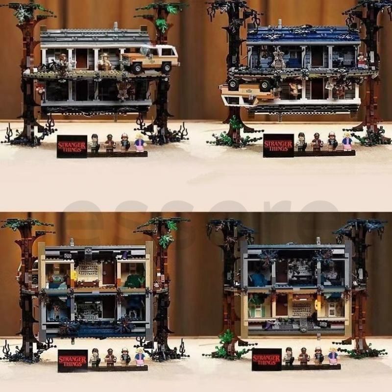レゴ互換品 ストレンジャー シングス アップサイド ダウン 2529PCS ブロック おもちゃ 知育玩具 モデル 子供用 玩具 組み立て
