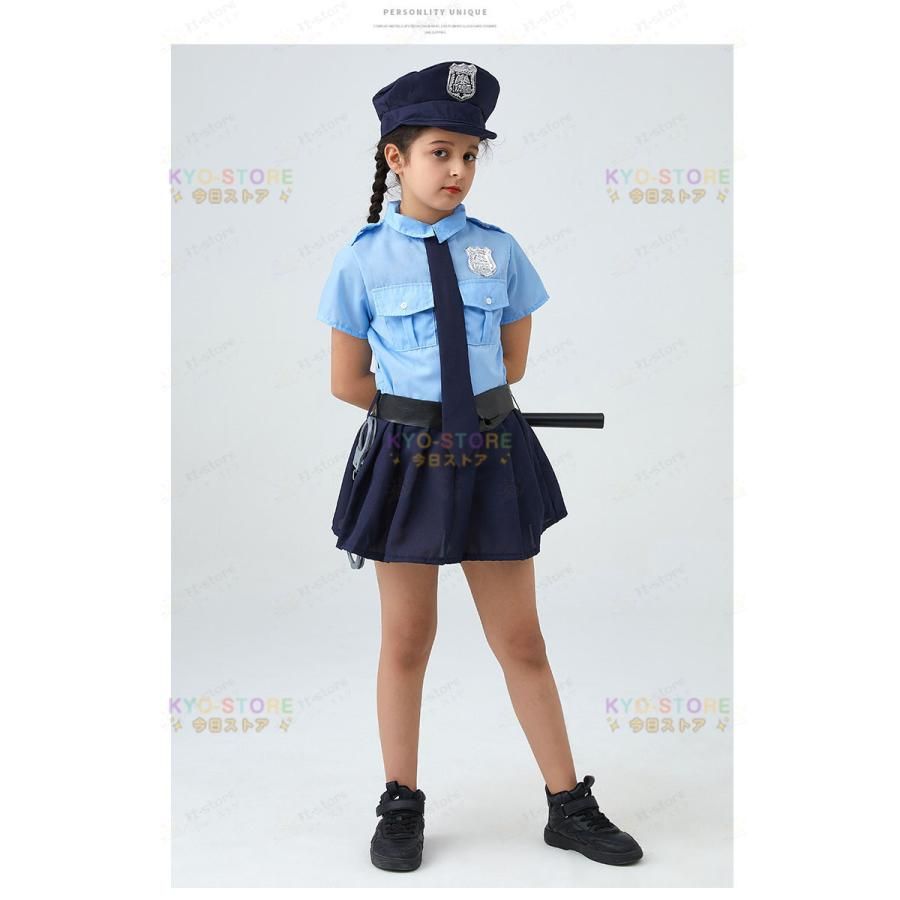 ハロウィン仮装 子供 警察制服 コスプレ仮装 ハロウィン仮装 子供 女の子 ハロウィングッズ ハロウィンコスプレ 子供 ハロウィン仮装 子供 可愛いコスプレ仮装