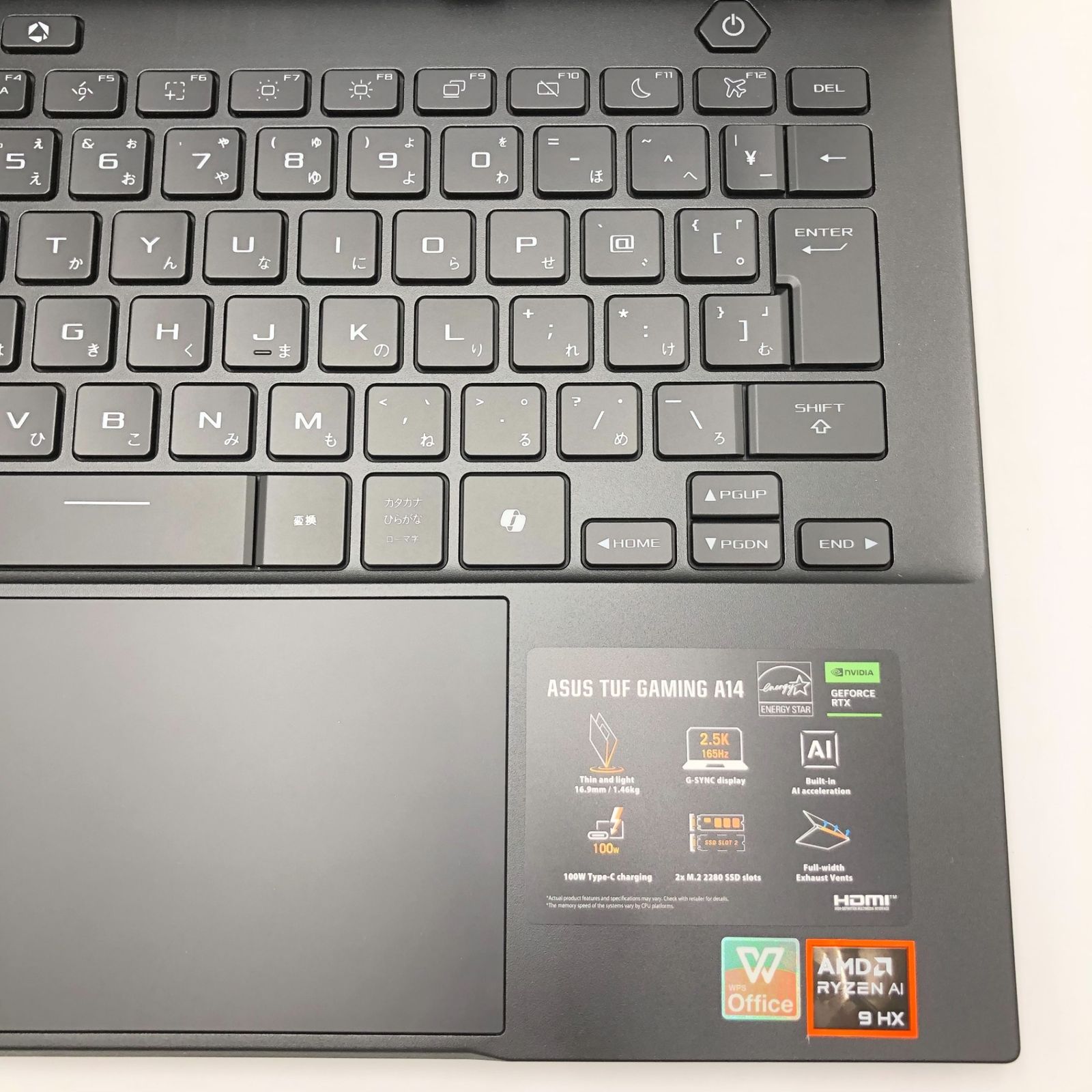  ASUS ゲーミングノートPC TUF Gaming A 14 FA 401 UV 14型 RTX 4060 AMD Ryzen AI 9 HX 370 メモリ 32 GB SSD 1 TB Xbox Game Pass WV その他 デジタルカメラ