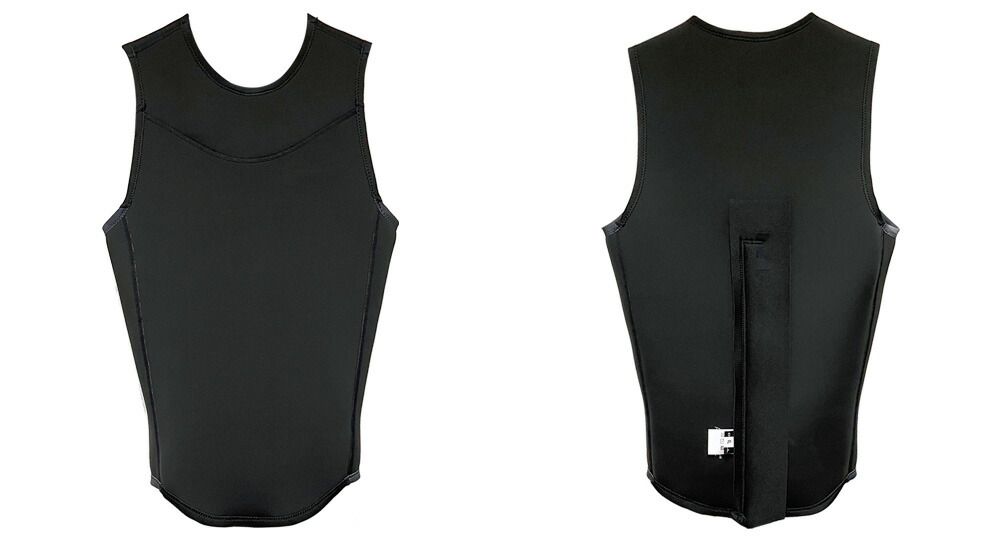 新品】ONEILL SUPER FREAK VEST M ブラック/グレー