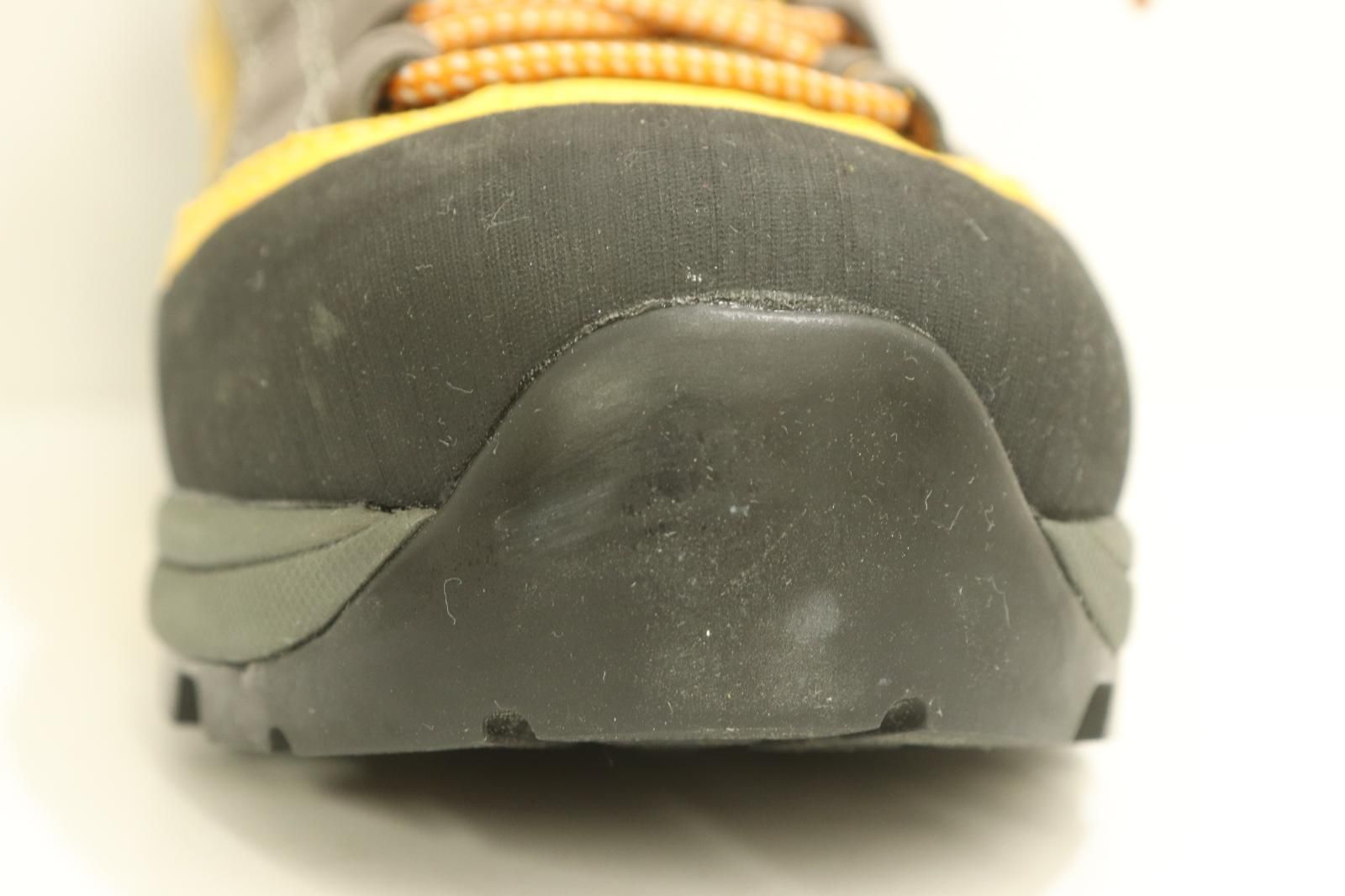 mont bell レディースブーツ 25.5cm GORE-TEX トレッキングブーツ mont bell 25.5cm 黄 イエロー ロゴ WWW_MORNINGWALKER_COM