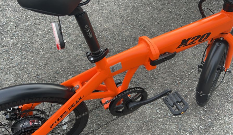 PYKES PEAK X20 電動自転車 オレンジ アウトレット (スペア PYKES PEAK X20 電動自転車 オレンジ アウトレット (スペア