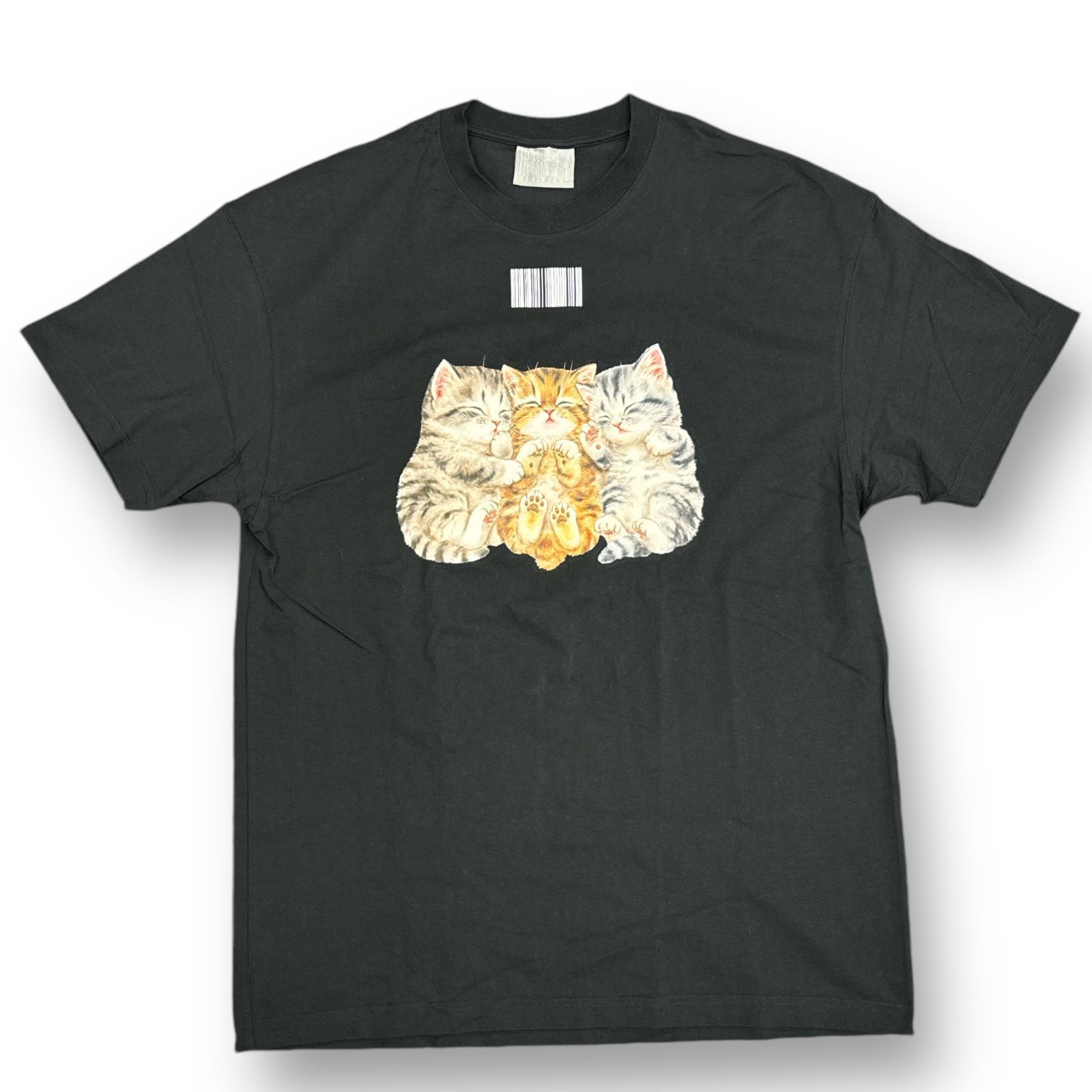 VTMNTS 22SS Kayomi Harai Cute Cats T-shirt キュートキャットTシャツ 猫 カットソー  ブイティーエムエヌティーエス VL12TR360B ブラック L 75862A6 - メルカリ