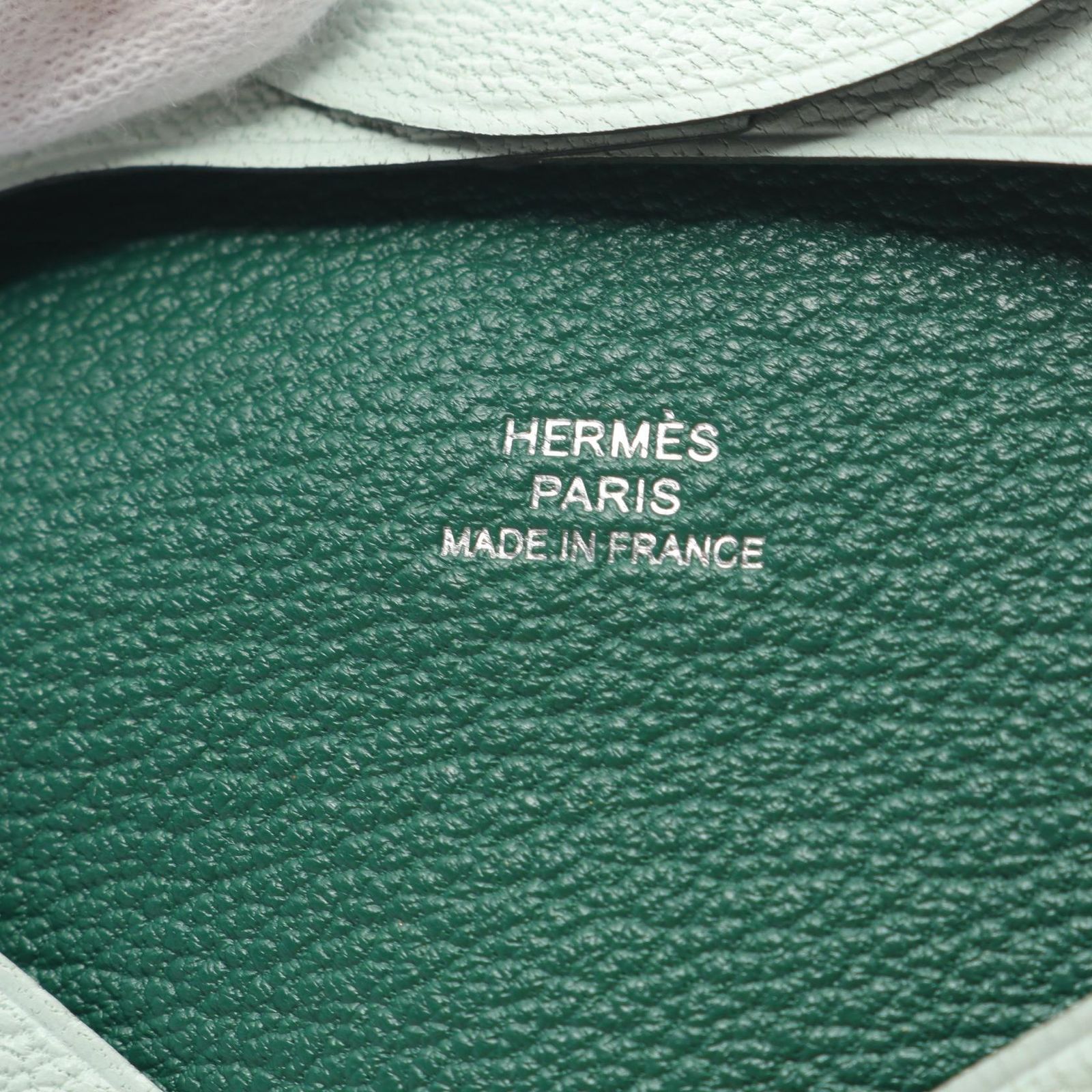 エルメス　バスティア　ヴェールフィズ　ヴェルソ HERMES エルメス コインケース バスティア ヴェルソ ヴェール