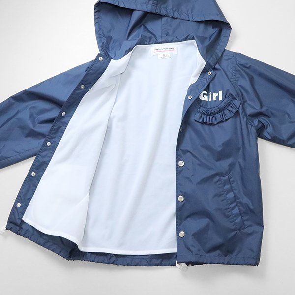 COMME des GARCONS GIRL◇ 20SS フリルポケット コーチジャケット