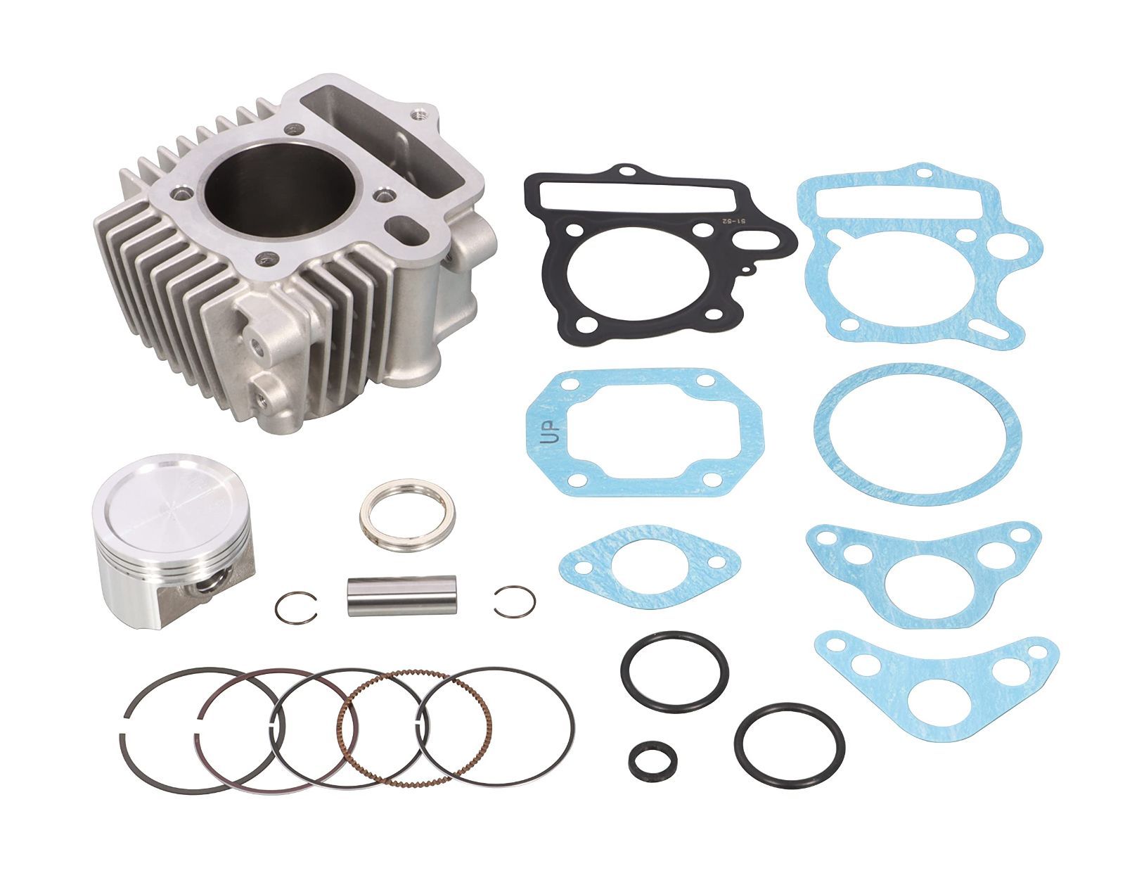 85cc キタコ KITACO LIGHT ボアアップキット 85cc アルミ鋳鉄スリーブシリンダー モンキー ゴリラ ダックス 12V ジャズ マグナ50 シャリー AT車不可 スーパーカブ50等 214-1016410