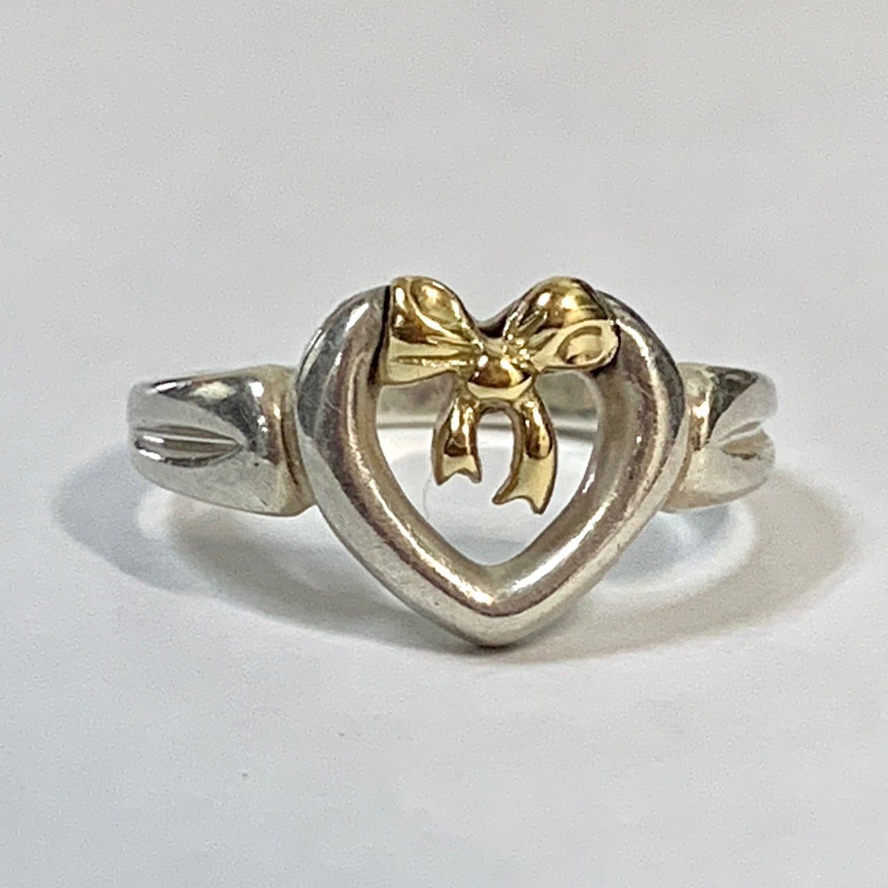 超レア 美品⭐️TIFFANY＆CO. 】レア ティファニー ハートリボン 