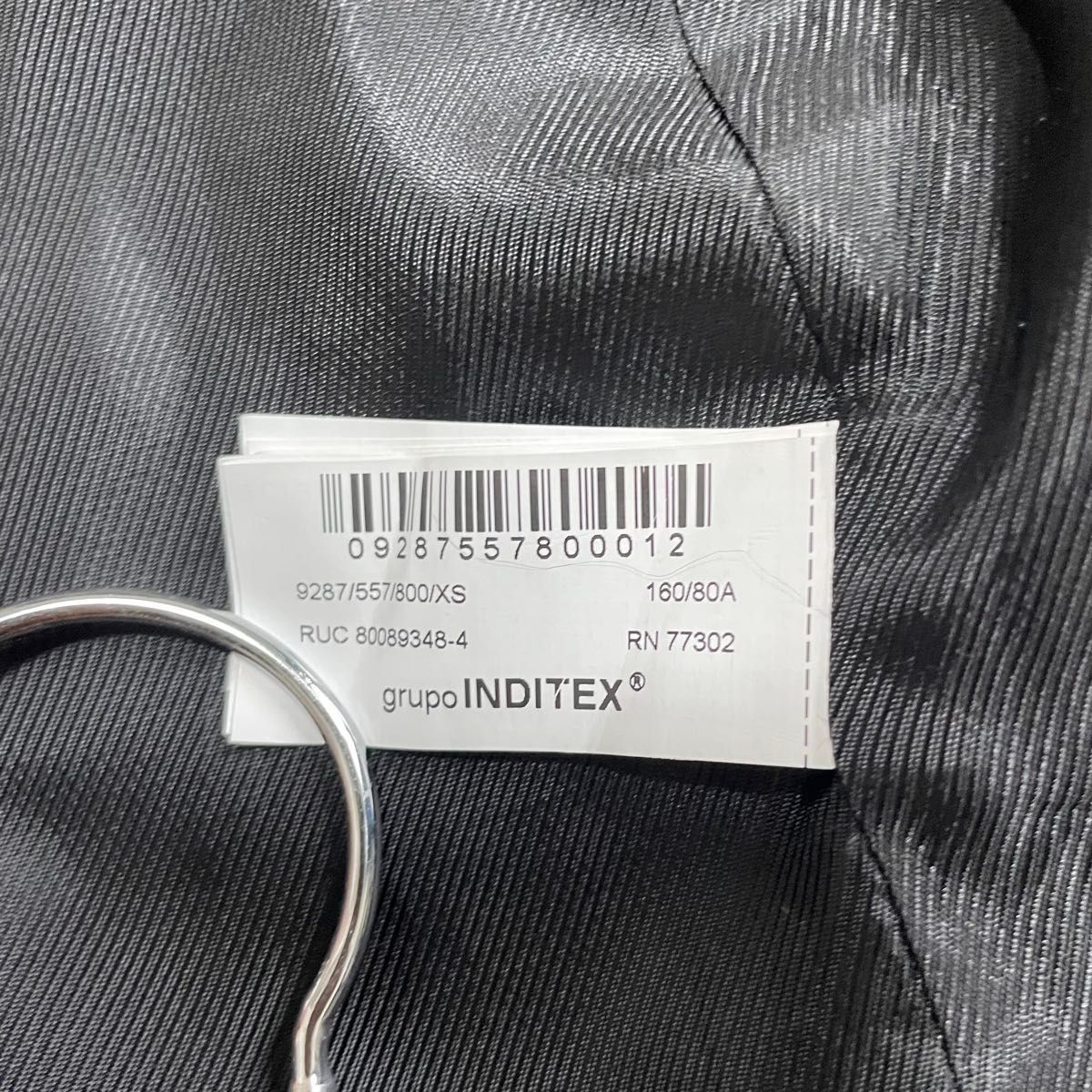 美品 ZARA ザラ 完売品 コンビブレザーフード ブラック S - メルカリ