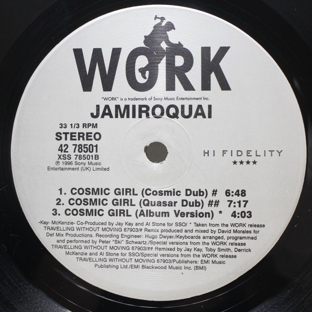 Jamiroquai / Cosmic Girl （DFP remix）レコード Amazon.co.jp: Cosmic Girl: ミュージック