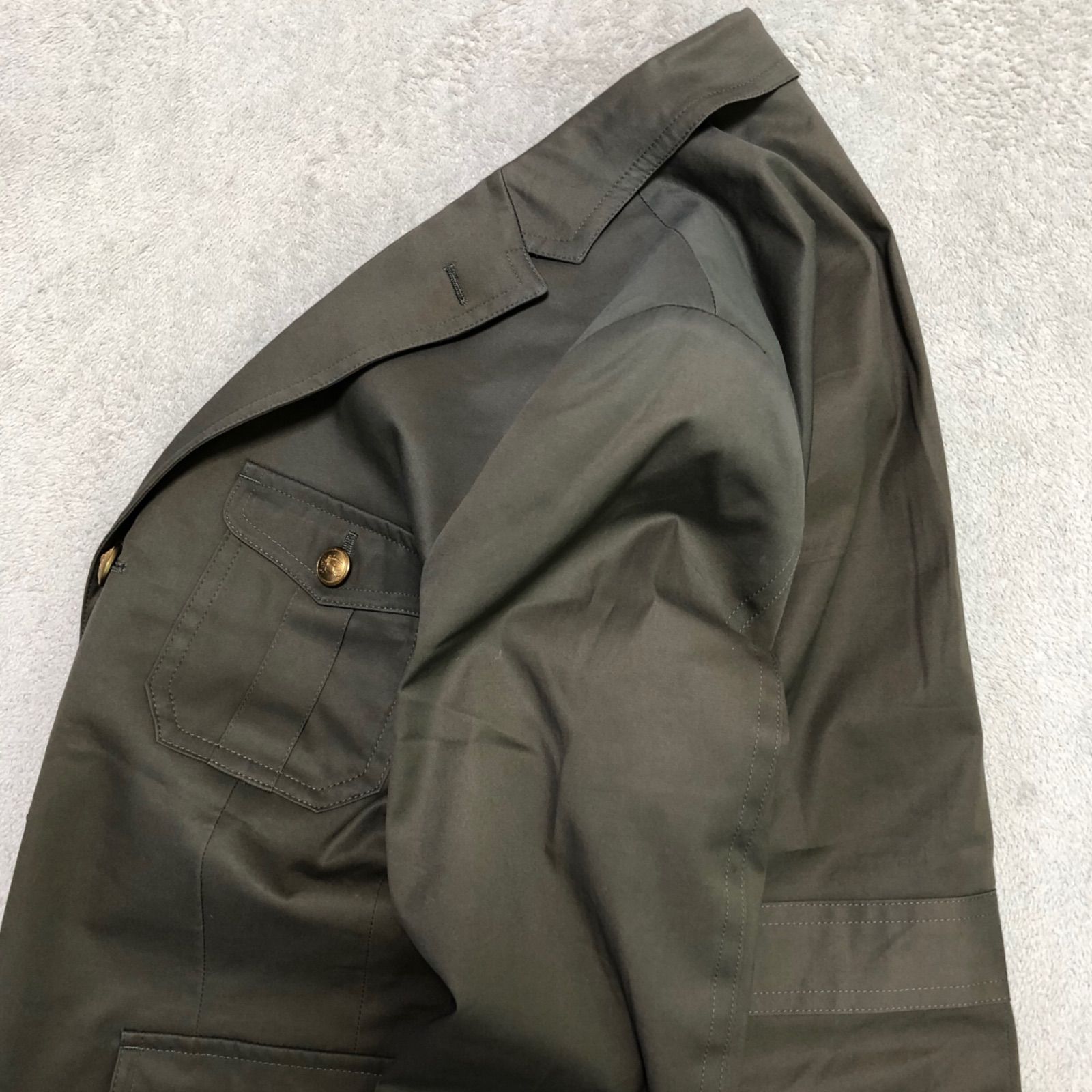 BURBERRY BLACK LABEL オフィサージャケット ミリタリージャケット 