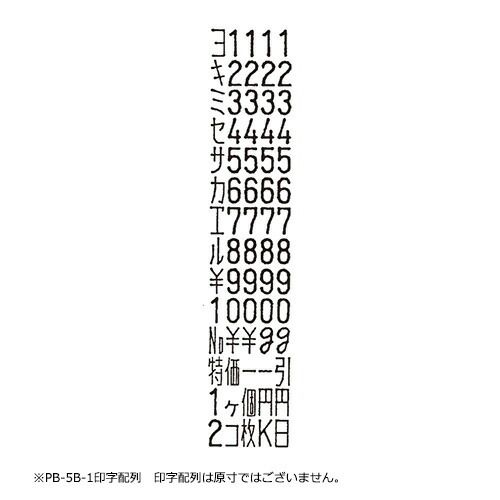 サトー ラベラー サトー 強化プラスチック製 PB-1型 本体 PB-5B-1 32-250