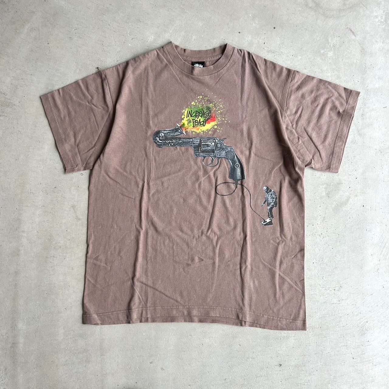 00s OLD STUSSY 「Increase The Peace」 Tシャツ Tシャツ OLD STUSSY INCREASE THE PEACE メンズ ヒップホップ