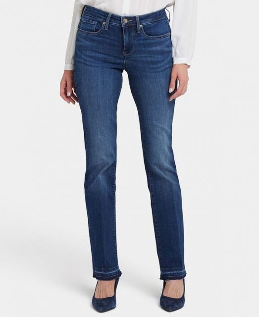 【送料無料】 エヌワイディージェイ レディース デニムパンツ ボトムス Women's Barbara Bootcut Released Hem Jeans Vantage