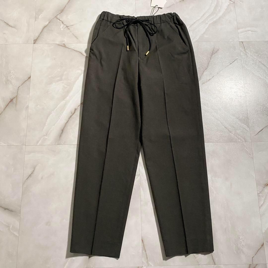 A15613 ザリラクス 千鳥柄イージースラックスパンツ 36