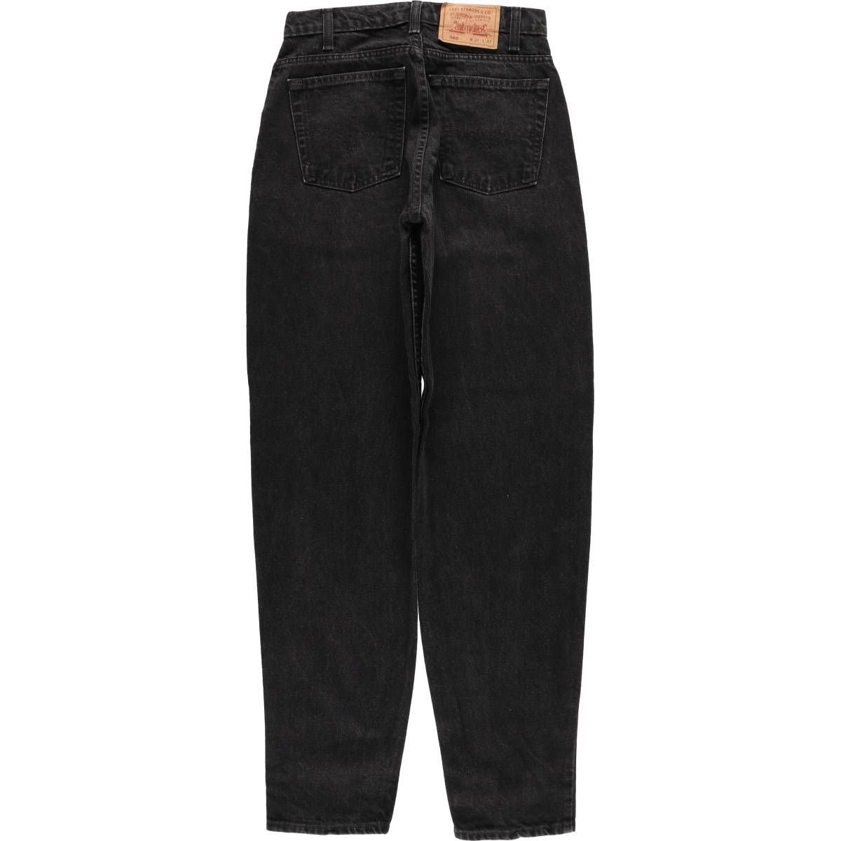 古着 90年代 リーバイス Levi s 560 ブラックデニム テーパードデニムパンツ カナダ製 メンズw29相当 ヴィンテージ eaa418866