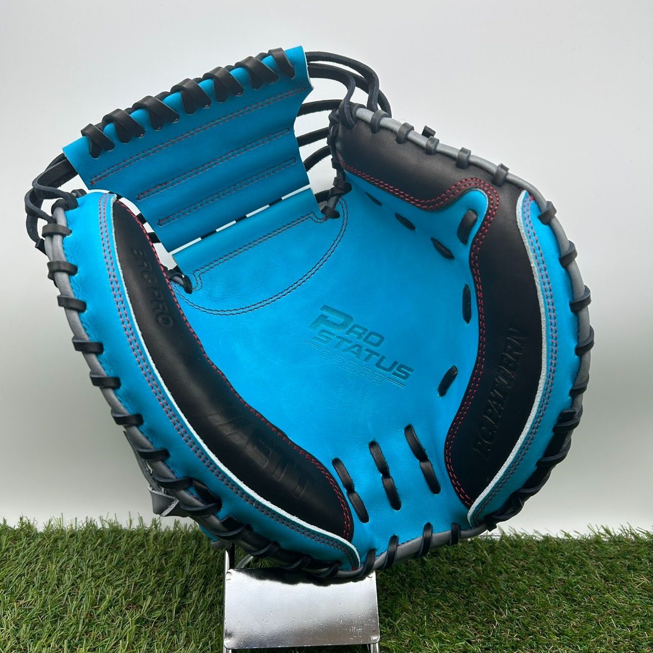 【80％以上割引】 M0721 ZETT ゼット PROSTATUS プロステイタス 大人用 軟式 オーダー キャッチャーミット グローブ 刺繡有り 実地♥品 今なら送料。