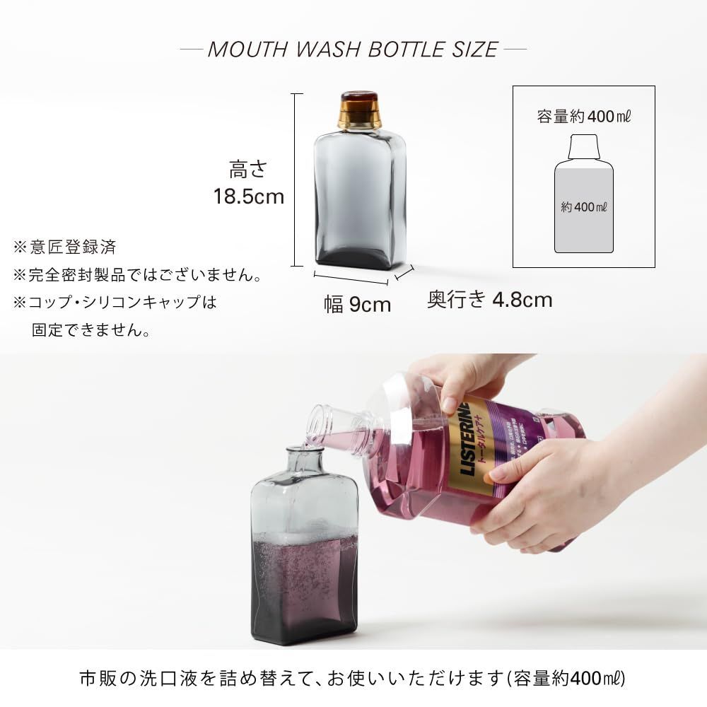 マウスウォッシュボトル -