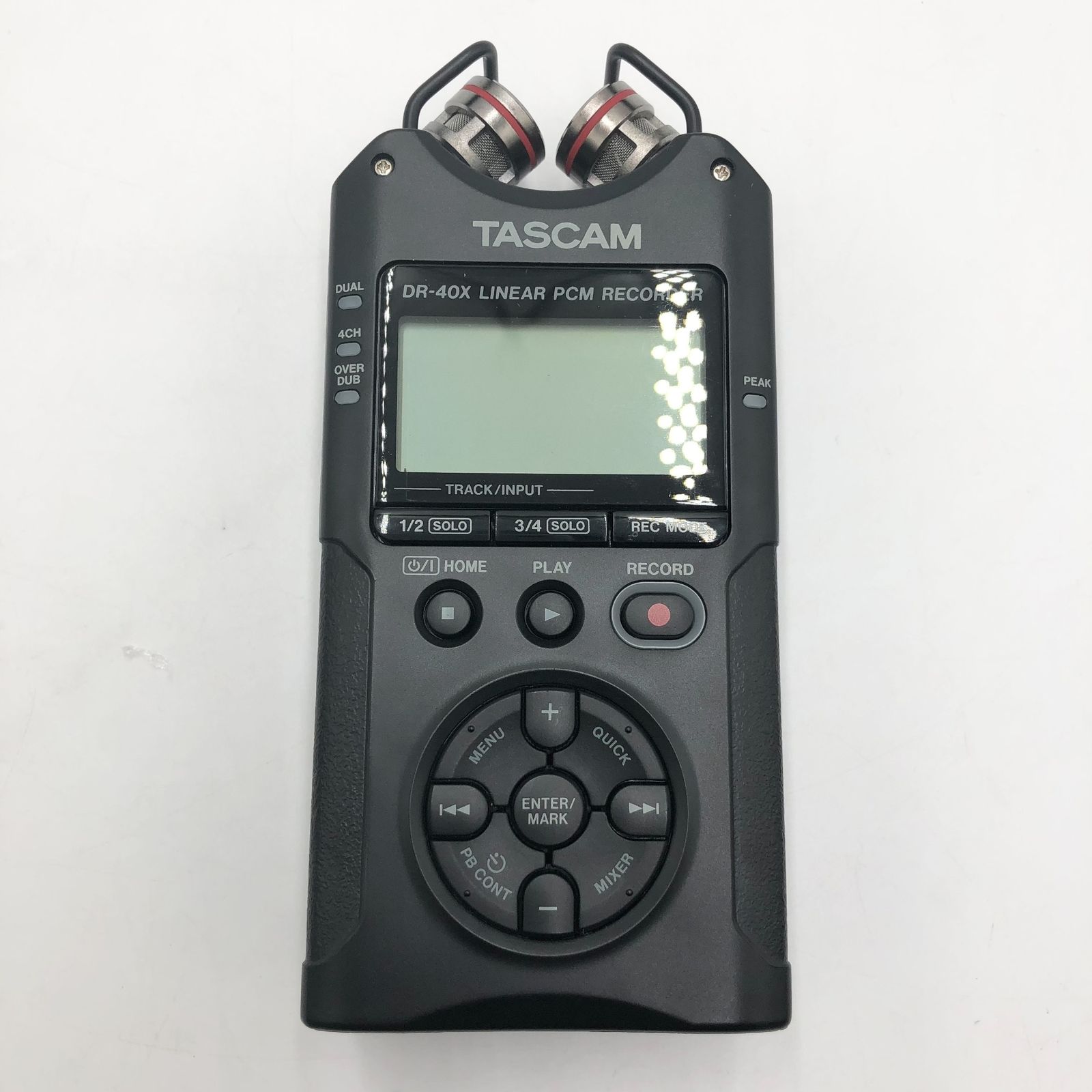 TASCAM タスカム DR-40X USBオーディオインターフェース搭載 4ch リニアPCMレコーダー ハンディレコーダー USBマイク Youtube ASMR 24|96ハイレゾ