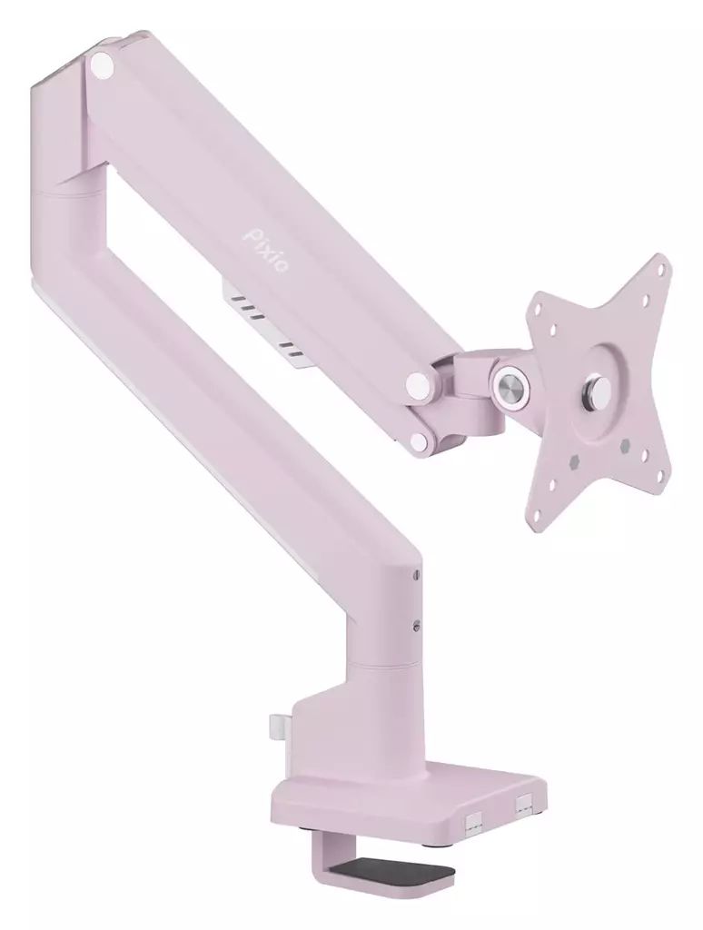 PCハード PIXIO モニターアーム 1画面 パステルピンク PSW1SPK-O