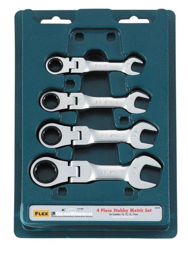 7営業日以内発送 シグネット 工具 SIGNET 38140 4PC スタビーフレックスギアレンチセット ミリ 38140 フレックススタビーギアレンチ 000856838140 ハンドツール パソコン 沖縄離島販売不可